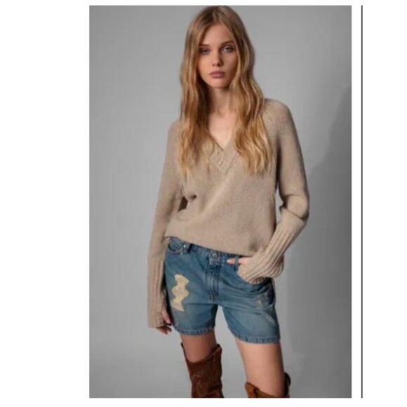 Zadig & Voltaire I SHOULD HAVE BEEN A COWBOY Sweater - Picture 3 of 7